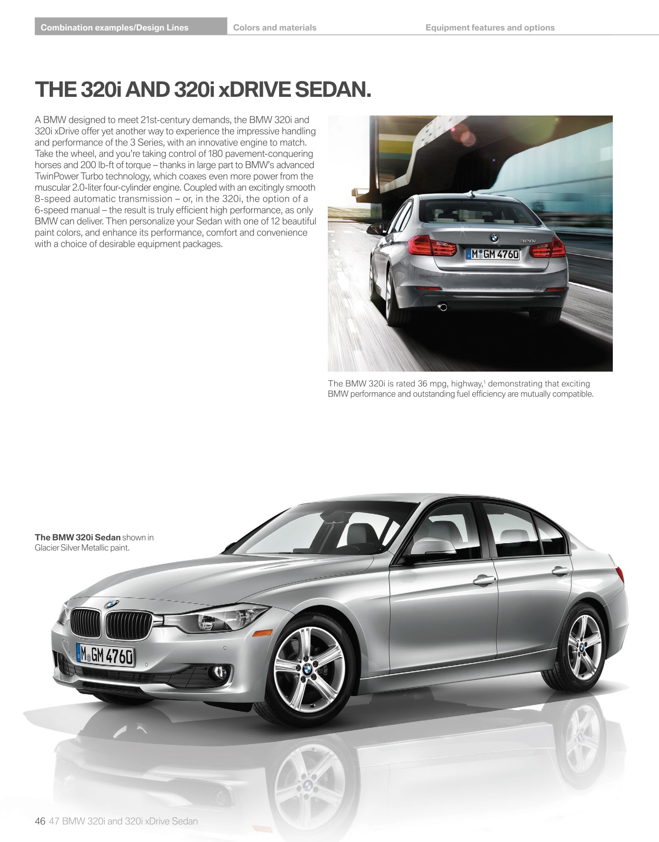 2014 BMW 3-Series Sedan Brochure Page 23